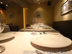 大平史人氏のお店　ベルギーフレンチ ＆ ベルギービール、ワインバー「L'art de la table ～ambiance～(アート ドゥ ラ ターブル ～アンビアンス～)」